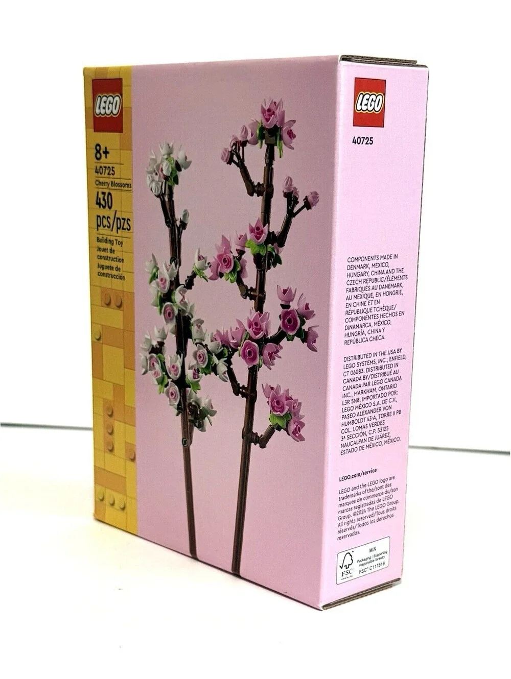 LEGO Cherry Blossoms 40725 Botanical Collection 430 Pcs New Sealed